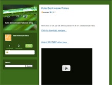 Tablet Screenshot of katebeckinsalefakescause.typepad.com