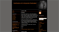 Desktop Screenshot of corporatedealmaker.typepad.com