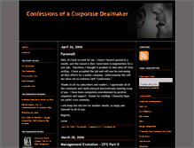 Tablet Screenshot of corporatedealmaker.typepad.com