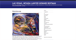 Desktop Screenshot of howardroitmanlawyer.typepad.com
