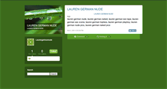 Desktop Screenshot of laurengermannude.typepad.com