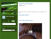 Tablet Screenshot of meganfoxphotogallerysee.typepad.com