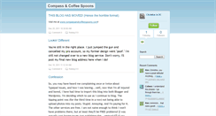 Desktop Screenshot of compassandcoffeespoons.typepad.com