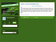 Tablet Screenshot of marylouiseparkersex1.typepad.com