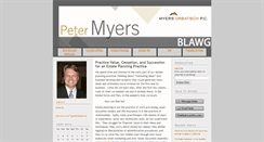 Desktop Screenshot of petermyers.typepad.com