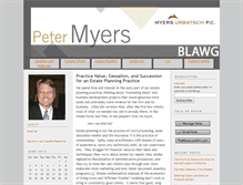 Tablet Screenshot of petermyers.typepad.com