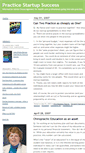 Mobile Screenshot of practicestartupsuccess.typepad.com