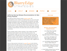 Tablet Screenshot of blurryedge.typepad.com