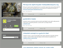 Tablet Screenshot of ciltbakimin.typepad.com