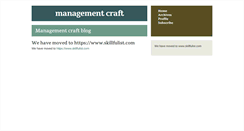 Desktop Screenshot of managementcraft.typepad.com