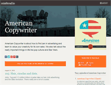 Tablet Screenshot of americancopywriter.typepad.com
