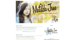Desktop Screenshot of matildajane.typepad.com