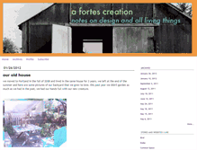 Tablet Screenshot of fortesdesign.typepad.com