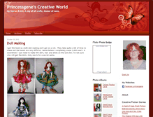 Tablet Screenshot of princessgene.typepad.com