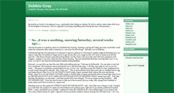Desktop Screenshot of debbiegray.typepad.com