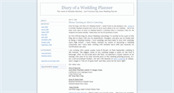 Desktop Screenshot of diaryofaweddingplanner.typepad.com