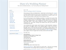 Tablet Screenshot of diaryofaweddingplanner.typepad.com