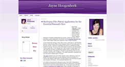 Desktop Screenshot of jaynehoogenberk.typepad.com
