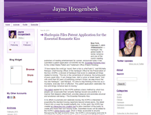 Tablet Screenshot of jaynehoogenberk.typepad.com
