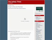 Tablet Screenshot of amboytimes.typepad.com