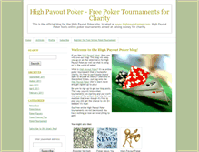 Tablet Screenshot of highpayoutpoker.typepad.com