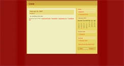 Desktop Screenshot of crave.typepad.com