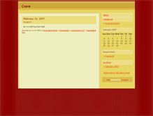 Tablet Screenshot of crave.typepad.com