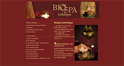 Desktop Screenshot of biospa-esthetique.typepad.com