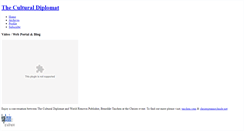 Desktop Screenshot of culturaldiplomat.typepad.com