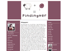 Tablet Screenshot of findingher.typepad.com