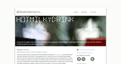 Desktop Screenshot of hotmilkydrink.typepad.com