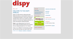 Desktop Screenshot of dispy.typepad.com