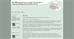 Desktop Screenshot of drstrangemom.typepad.com