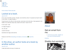 Tablet Screenshot of booksellercrow.typepad.com