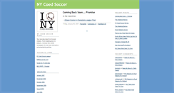 Desktop Screenshot of nycoedsoccer.typepad.com