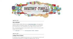 Desktop Screenshot of heatherroselli.typepad.com