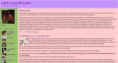 Desktop Screenshot of livelaughlove.typepad.com