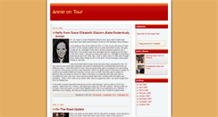 Desktop Screenshot of annieontour.typepad.com