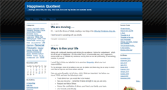 Desktop Screenshot of happinessquotient.typepad.com