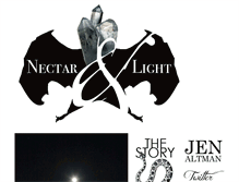 Tablet Screenshot of nectarandlight.typepad.com