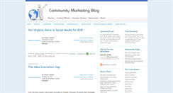 Desktop Screenshot of communitymarketing.typepad.com