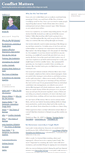 Mobile Screenshot of conflictmatters.typepad.com