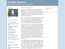 Tablet Screenshot of conflictmatters.typepad.com