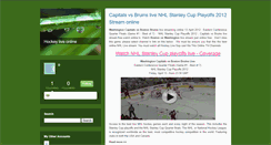 Desktop Screenshot of hockey-live-online.typepad.com