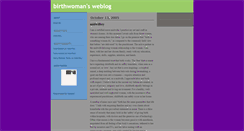 Desktop Screenshot of birthwoman.typepad.com