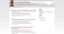 Desktop Screenshot of lanceehrhardt.typepad.com
