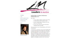 Desktop Screenshot of leadersinmotion.typepad.com