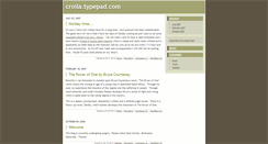 Desktop Screenshot of croila.typepad.com