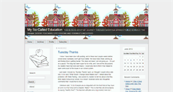 Desktop Screenshot of mysocallededucation.typepad.com