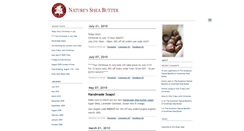 Desktop Screenshot of naturessheabutter.typepad.com